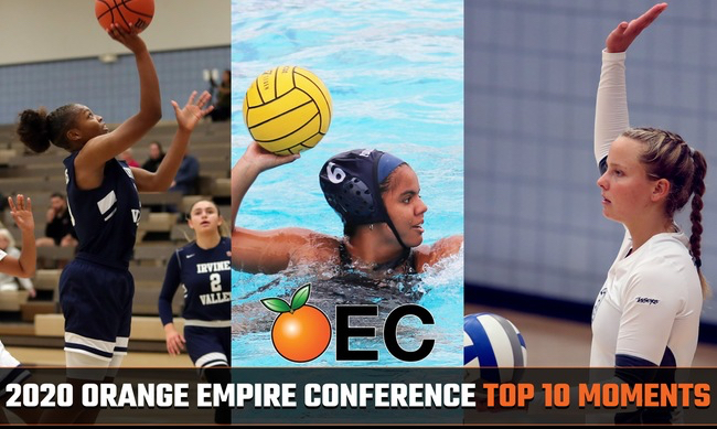 Irvine Valley Athletics has three stories featured in OEC Top 10