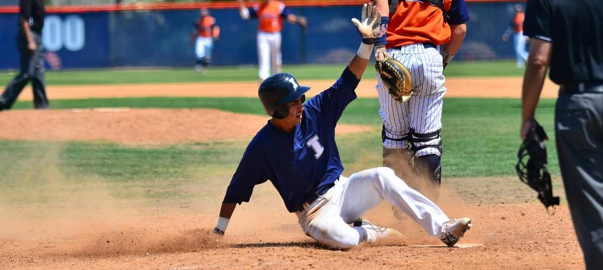 Baseball team takes season series over OCC with 11-inning win