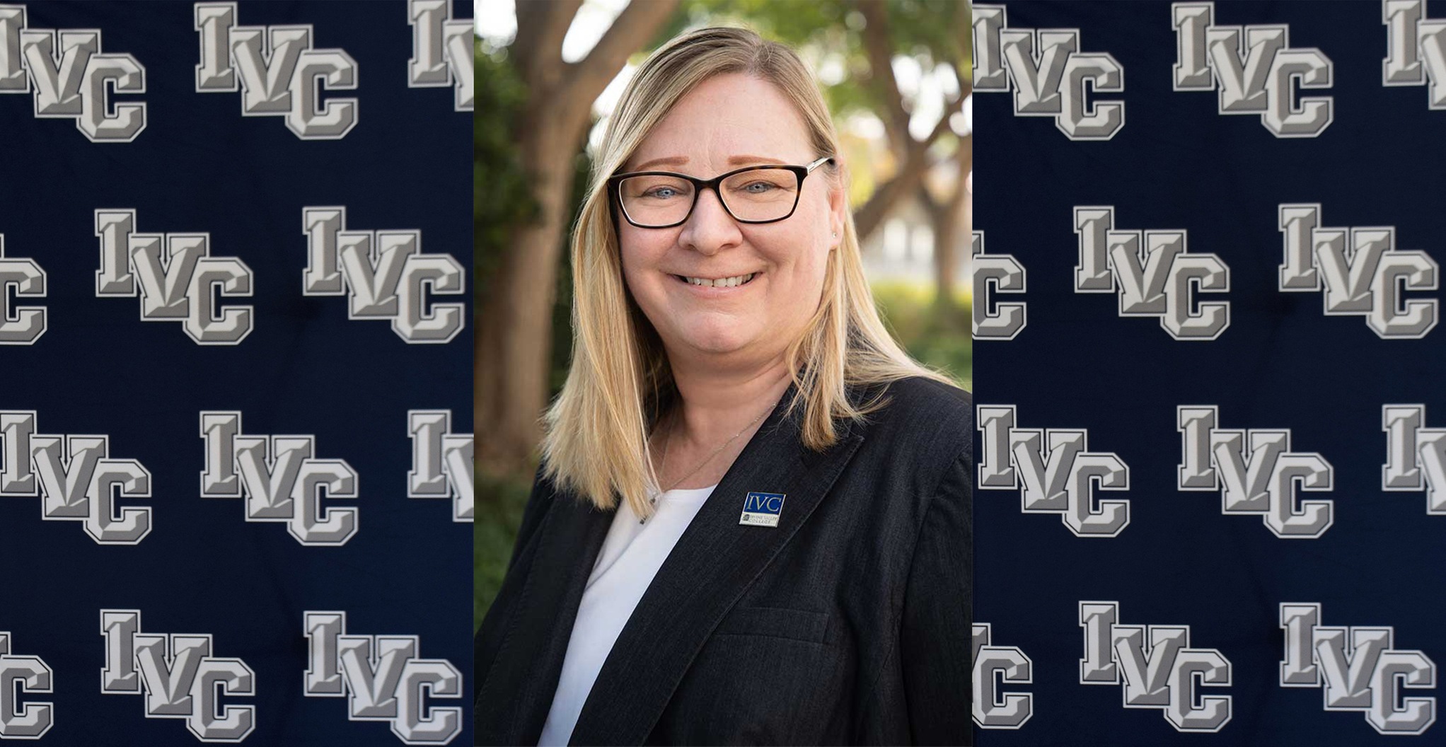 Dr. Cindy Vyskocil is IVC Athletics' Anna L. McFarlin Award Winner