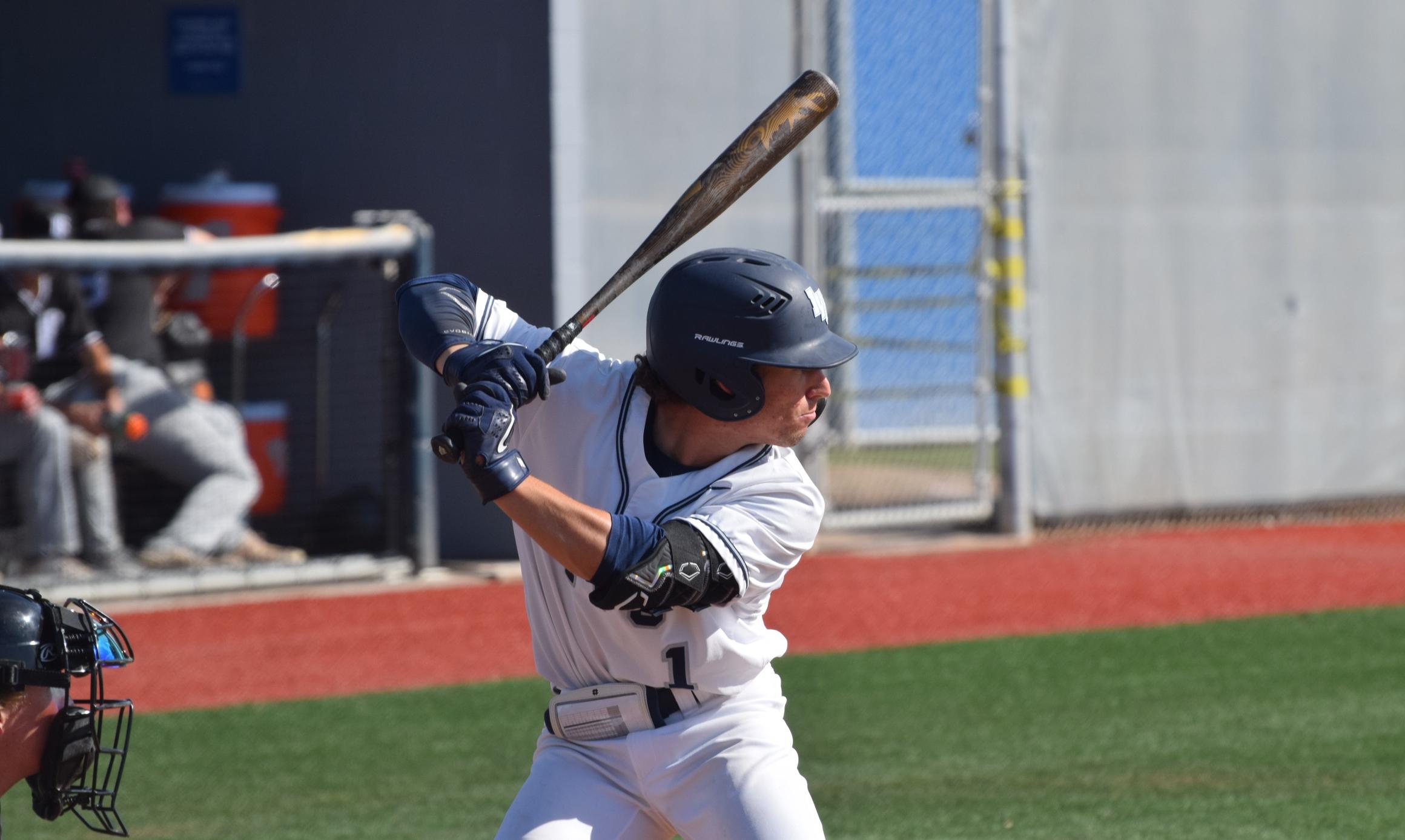 Baseball team falls behind early, drops game to Long Beach City