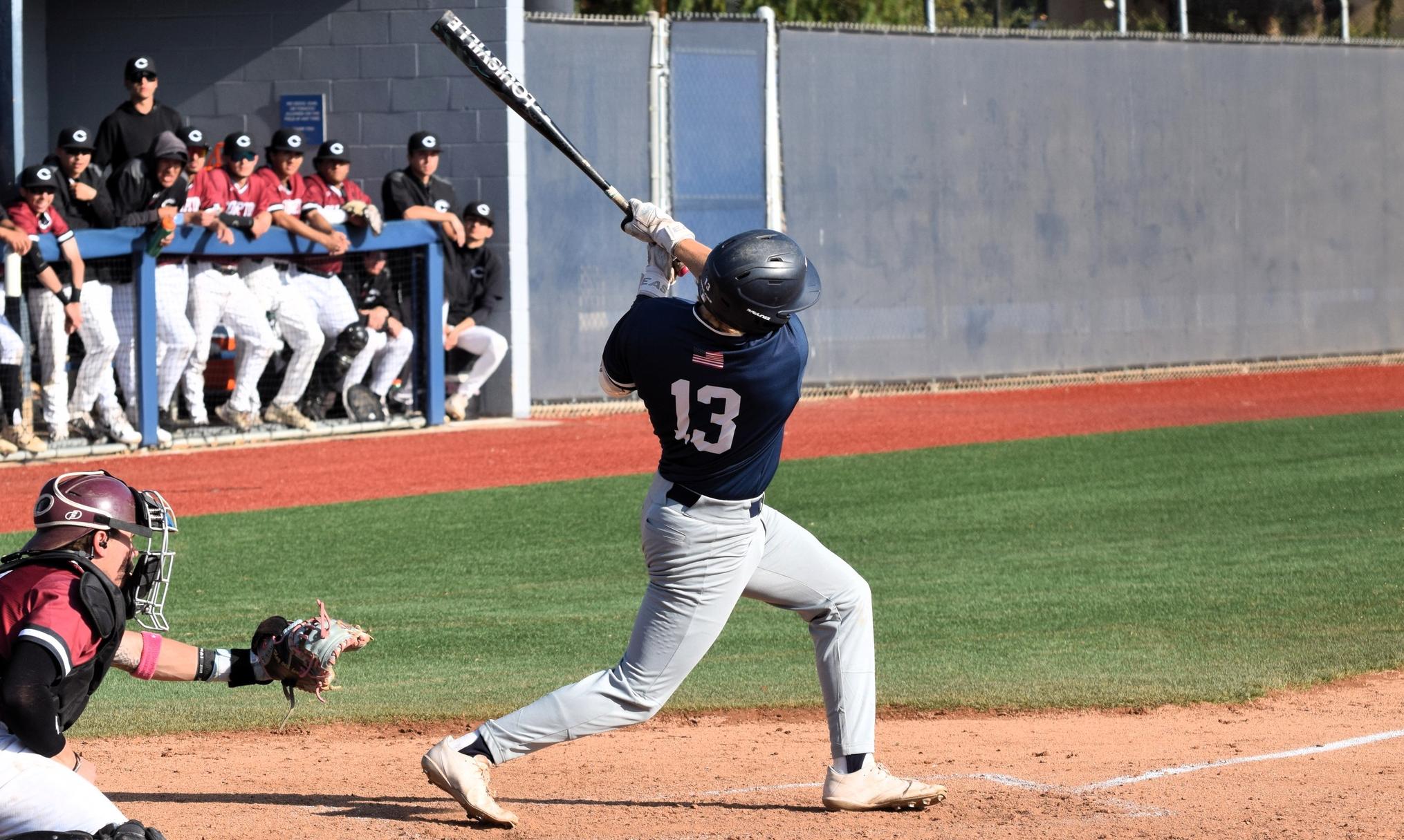 Baseball team loses late at Orange Coast in first game of series