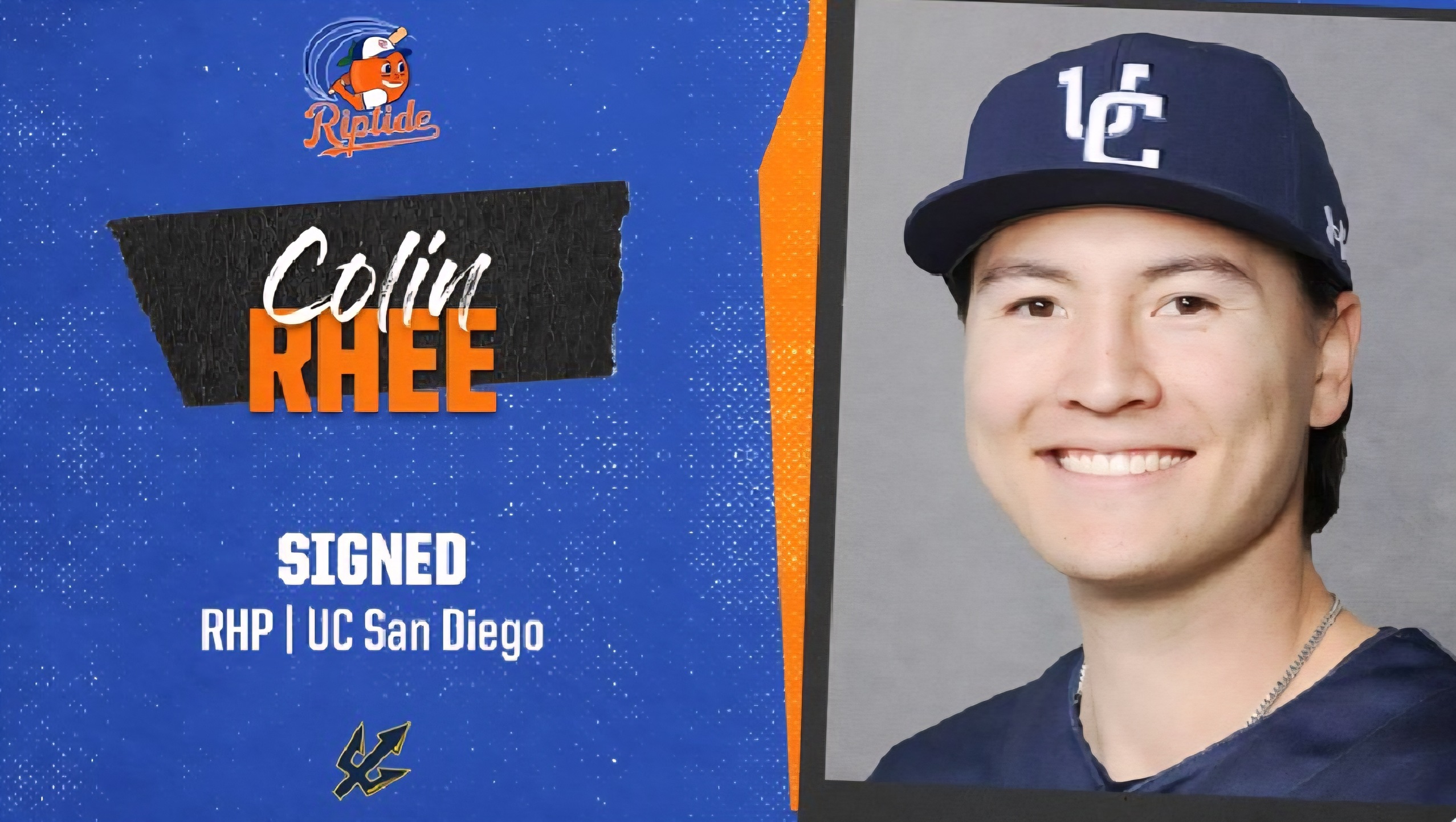Former IVC baseball player Colin Rhee joins the OC Riptide