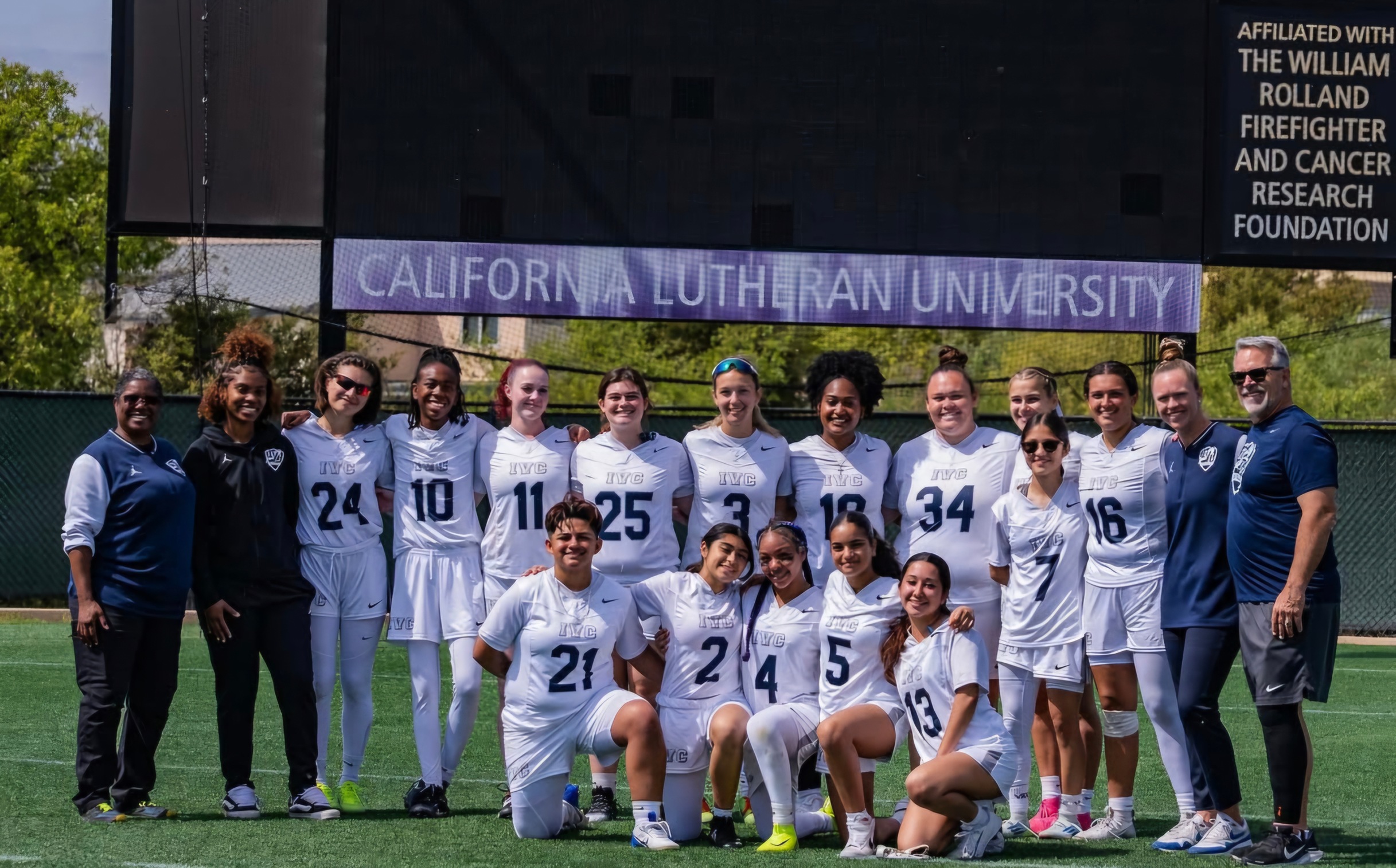 Flag football team takes third place at Cal Lutheran tourney