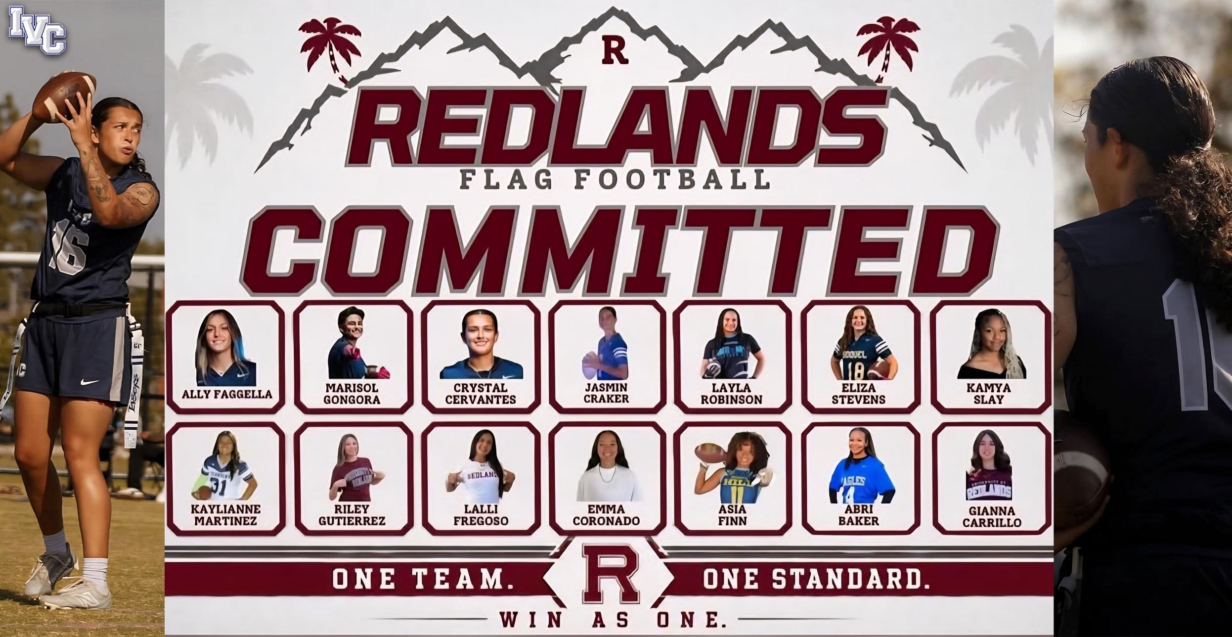 Flag football player Crystal Cervantes commits to Redlands