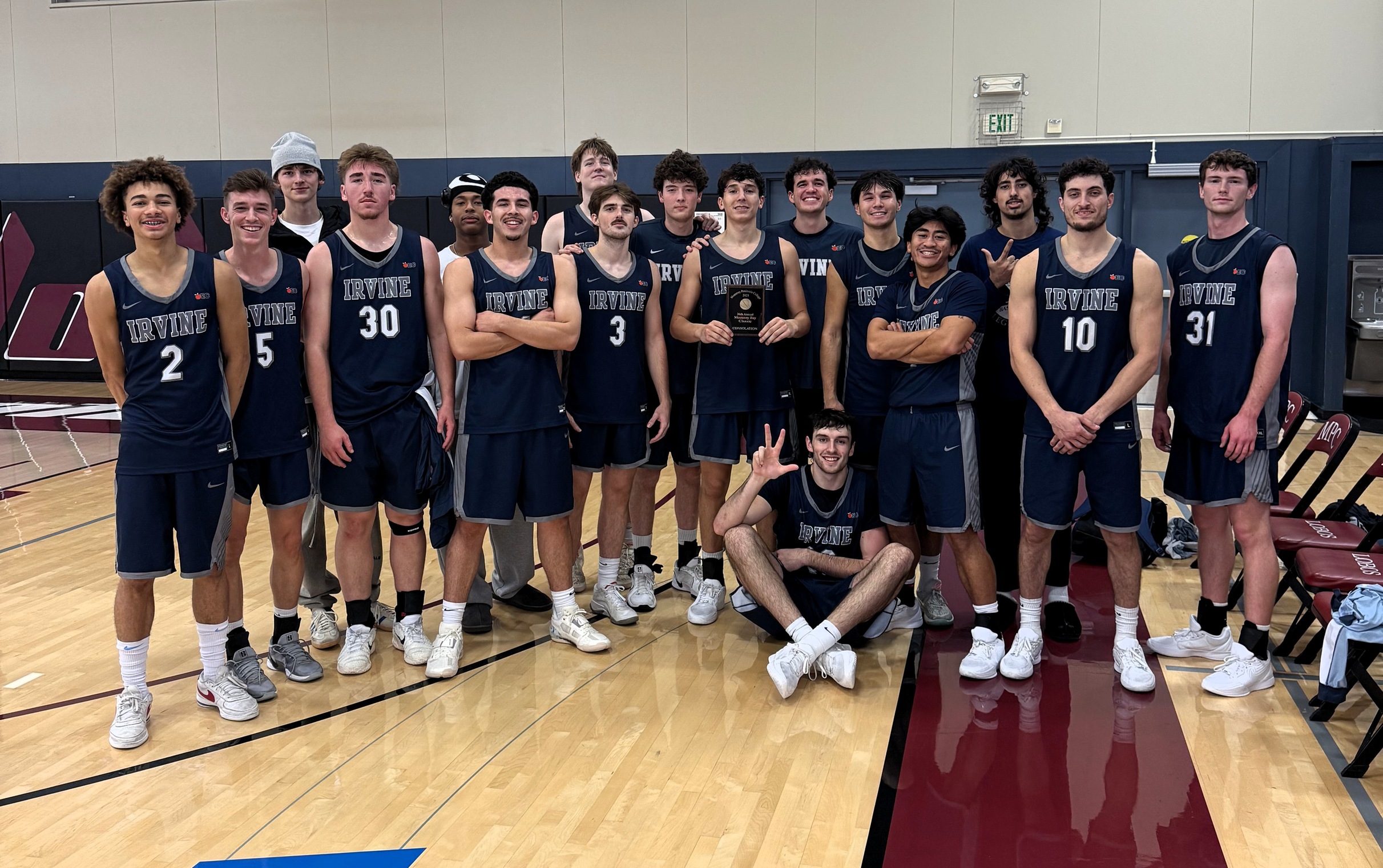 Men's basketball team takes consolation title at Monterey