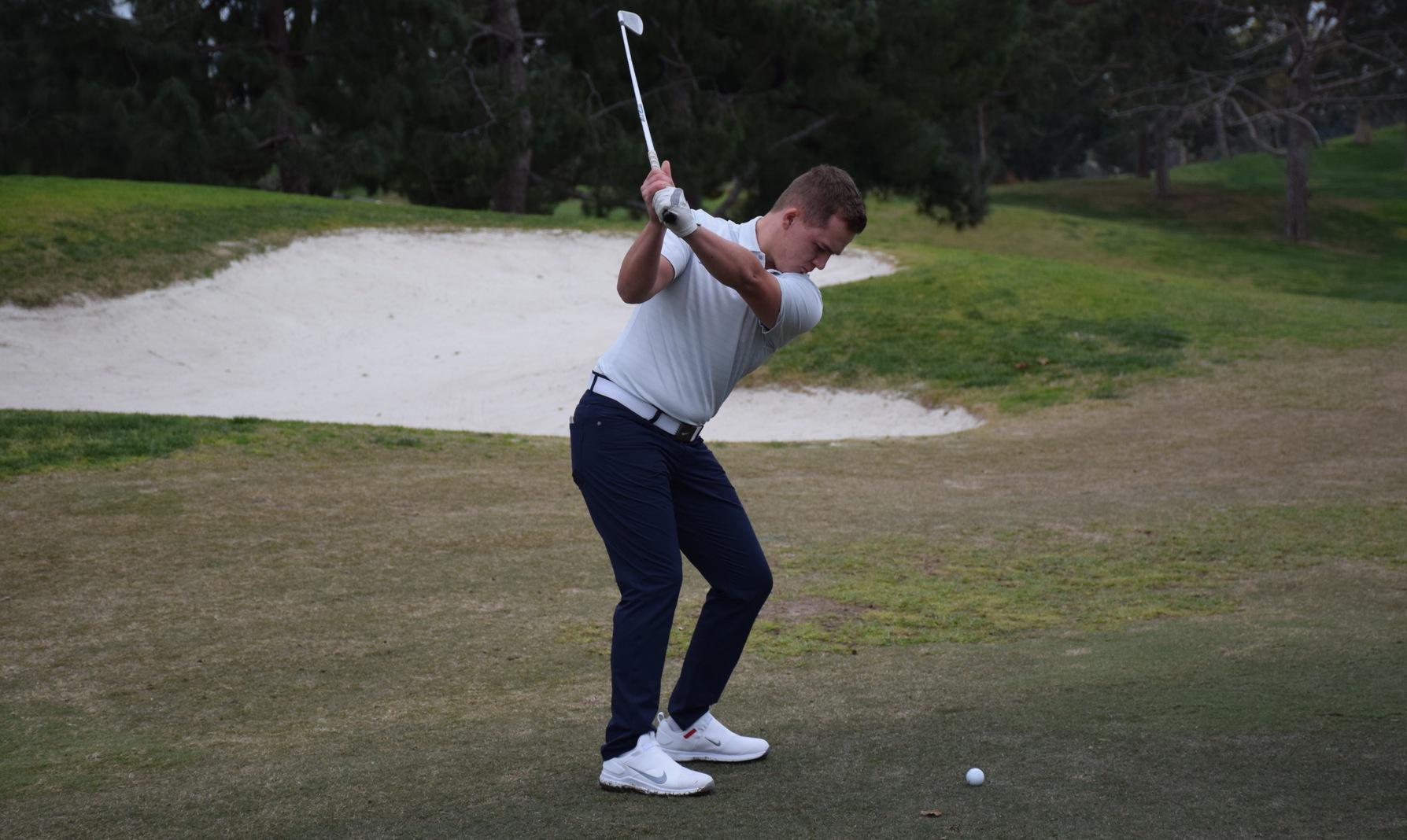 Men's golf team has five players shoot in 70's at Riverside