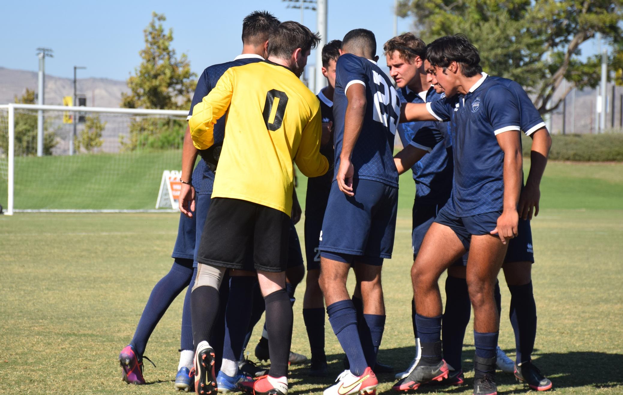Men's soccer team beats Orange Coast, sits in second in OEC
