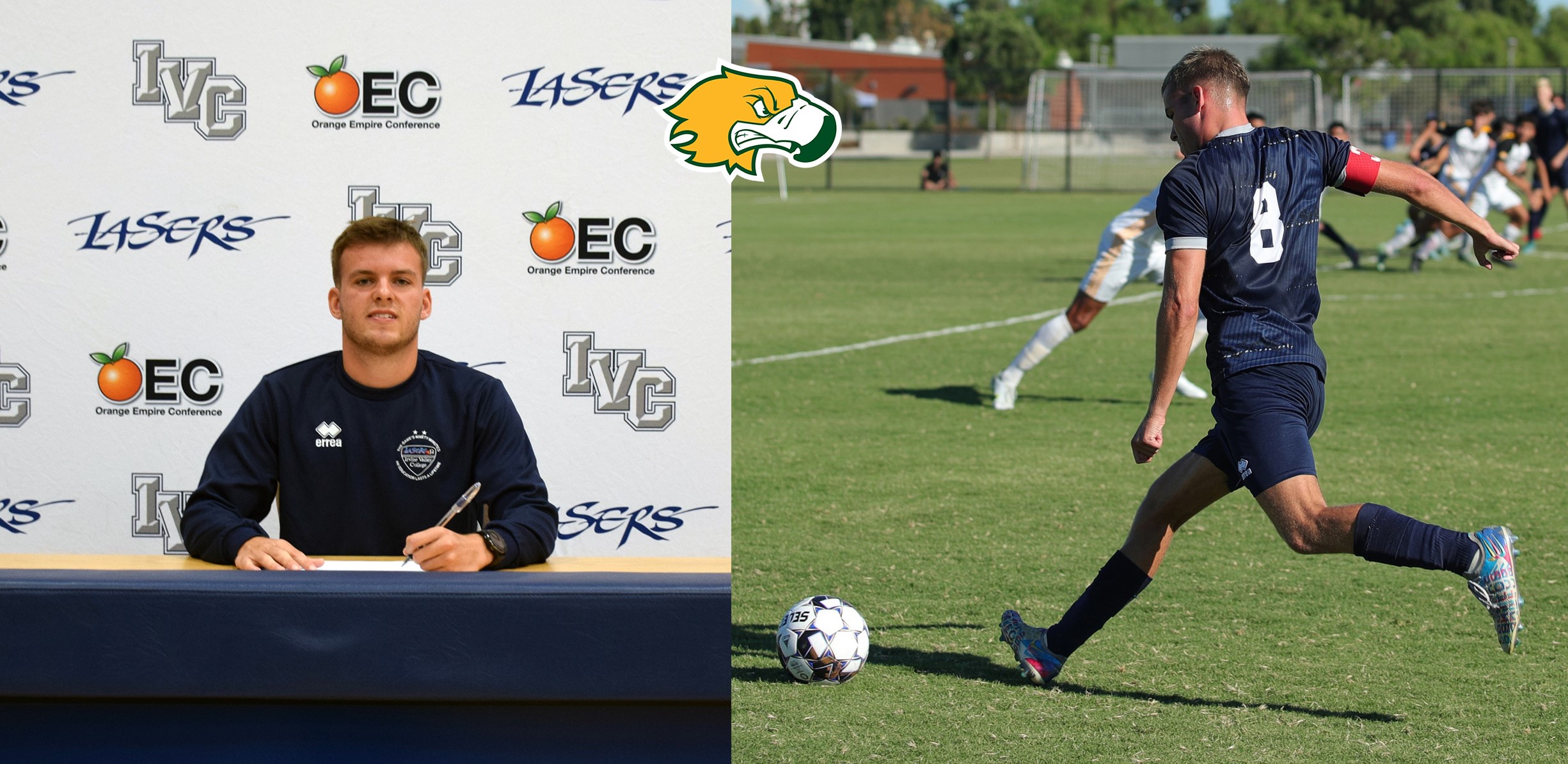 Men's soccer standout Julian Svoboda signs with Concordia