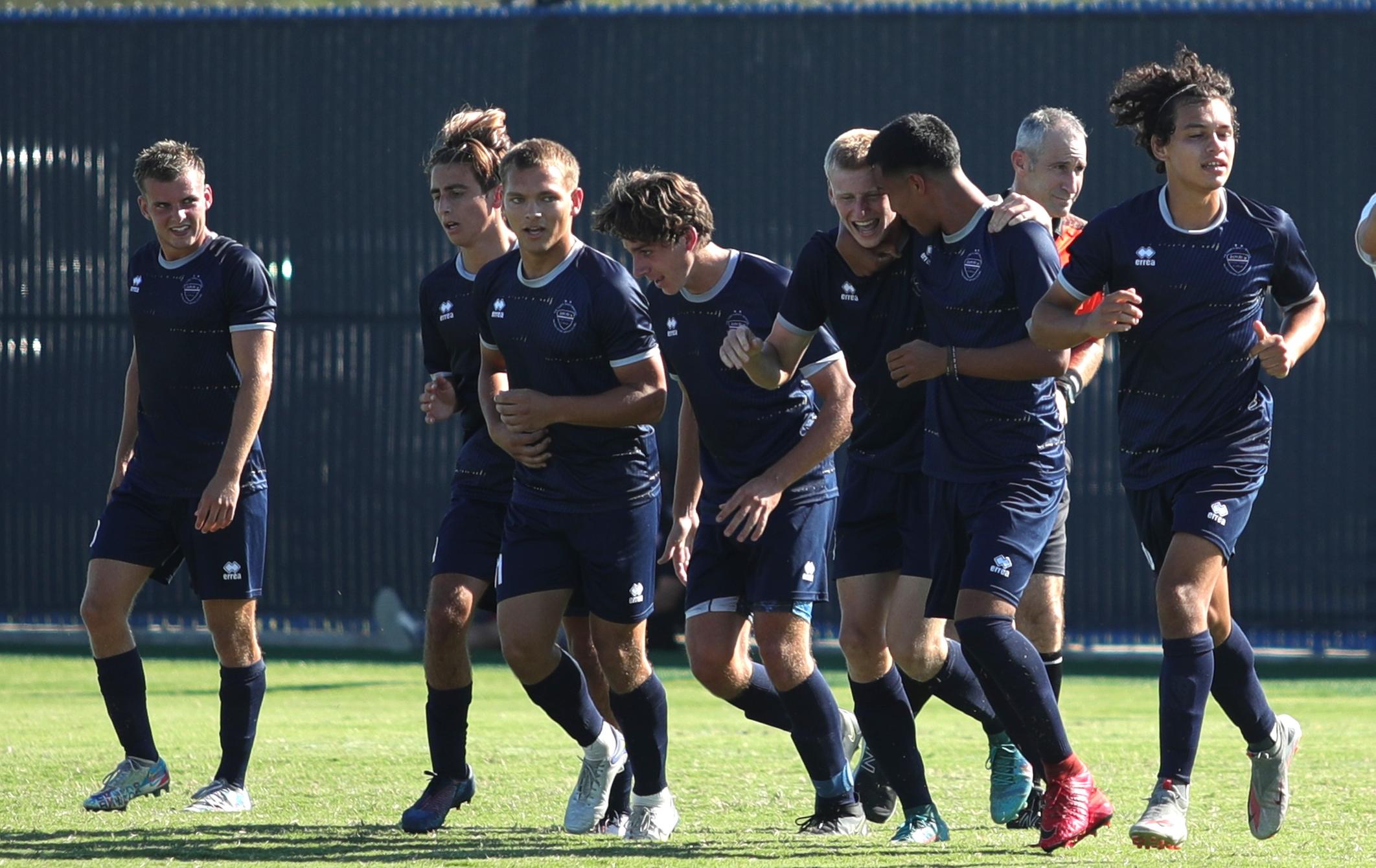 Men's soccer team starts OEC play with big win over Santa Ana