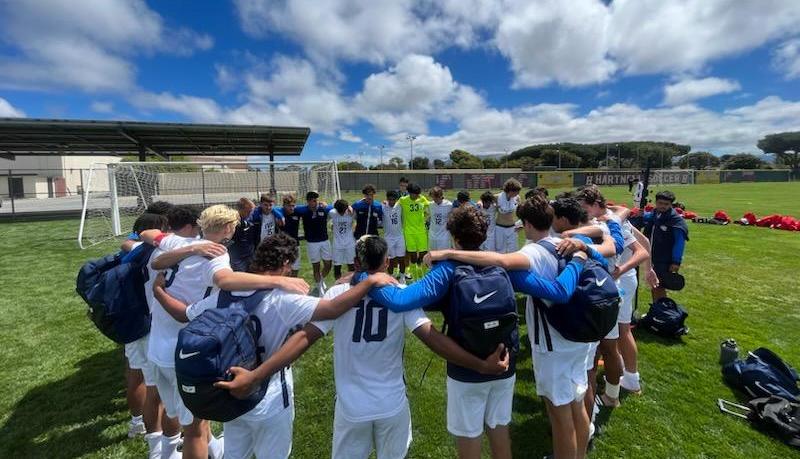 Men's soccer team shuts out Hartnell to begin tourney trip