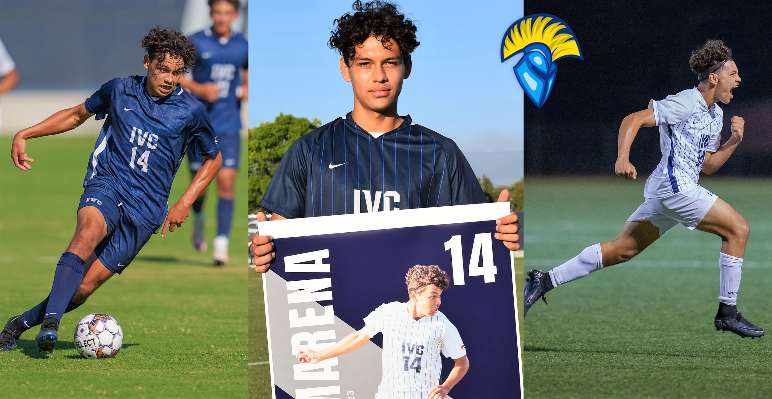 Men's soccer player Christopher Camarena off to Westcliff
