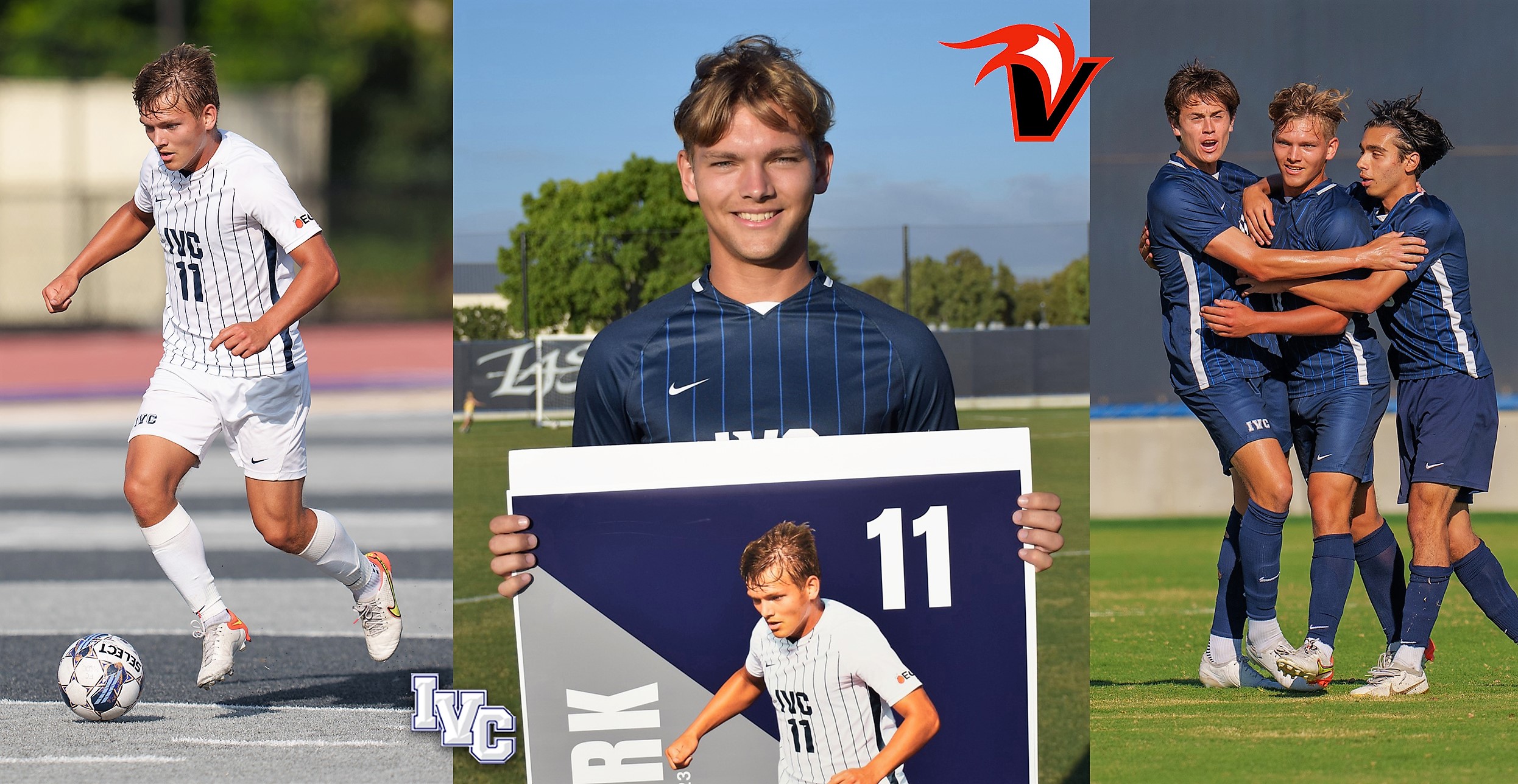 Men's soccer player Lukas Stark is headed to Hawaii Hilo