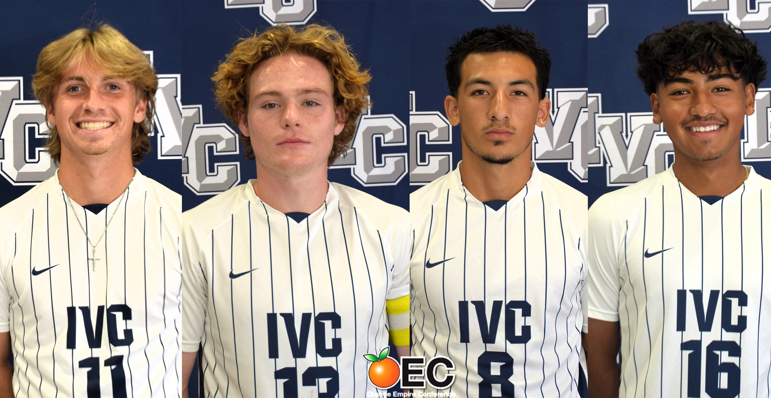 Four men's soccer players named all-Orange Empire Conference