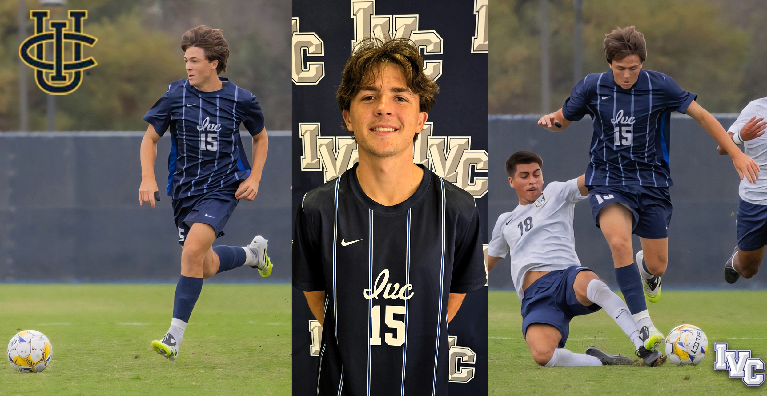 Men's soccer midfield star Cade Williams is off to UC Irvine