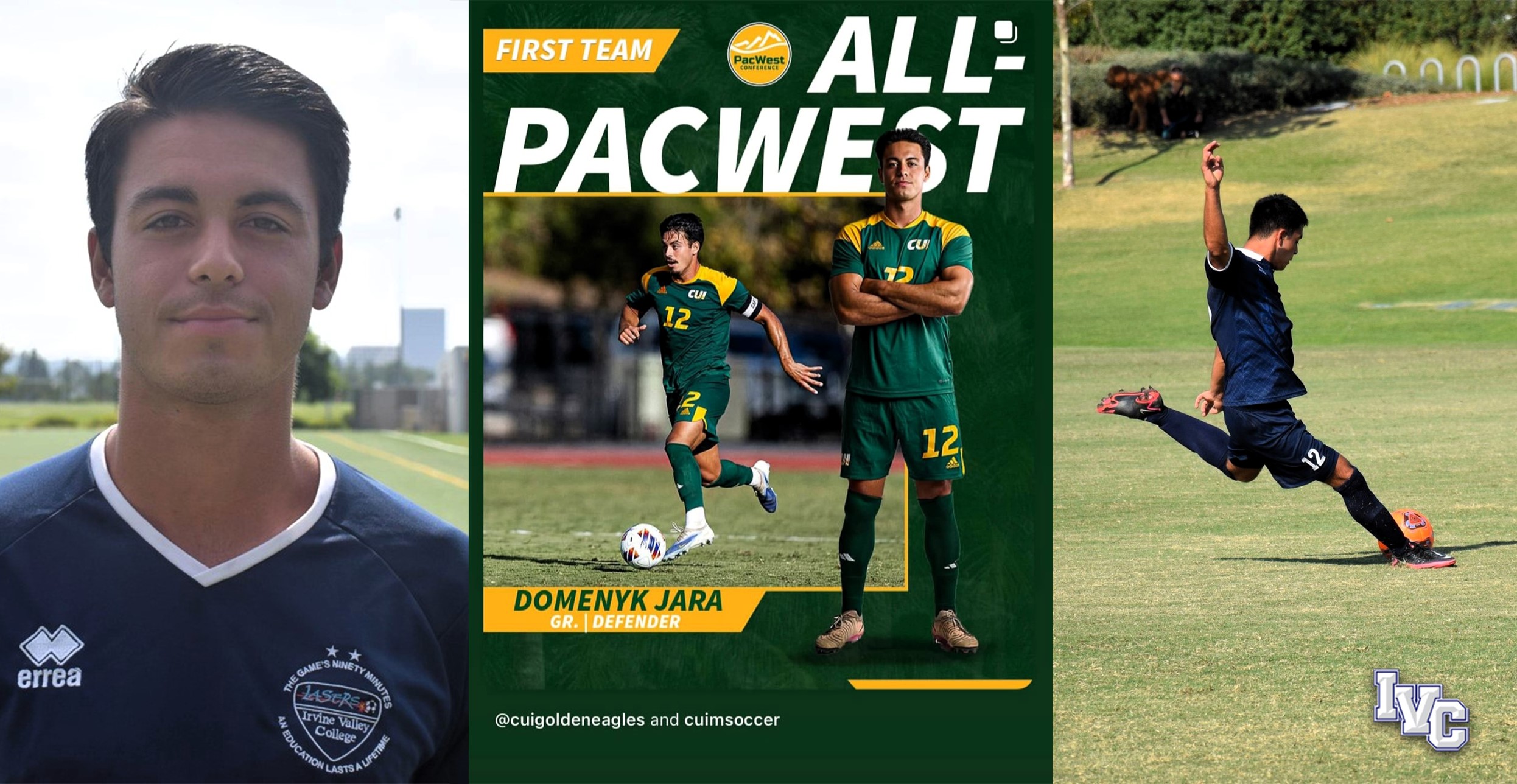 Alumni report: Domenyk Jara earns all-conference at Concordia