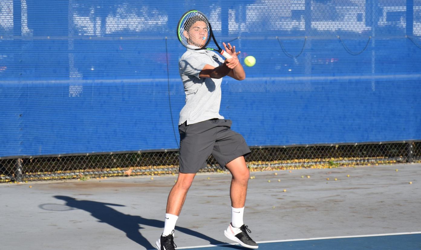 Men's tennis team loses battle of top teams at Cerritos