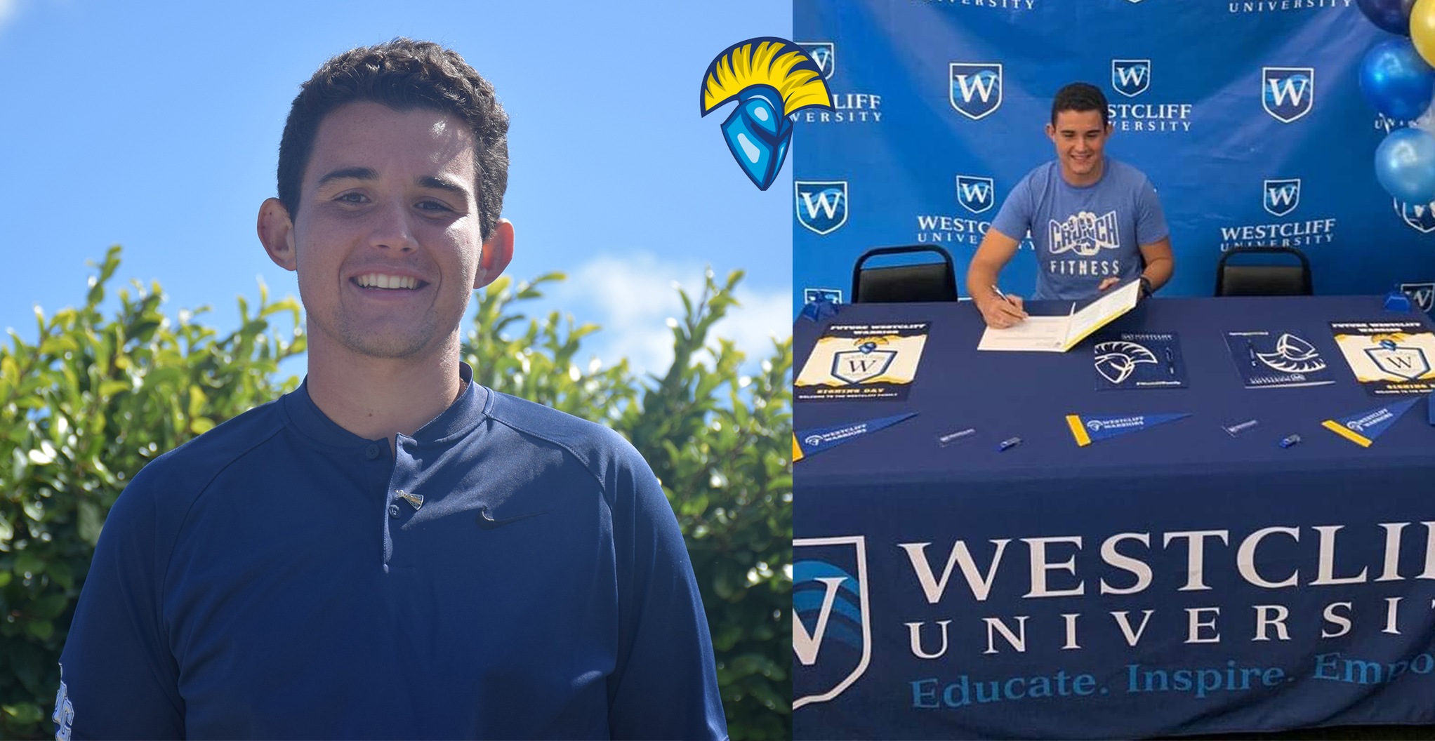 Men's tennis player Thallys Santos signs with Westcliff