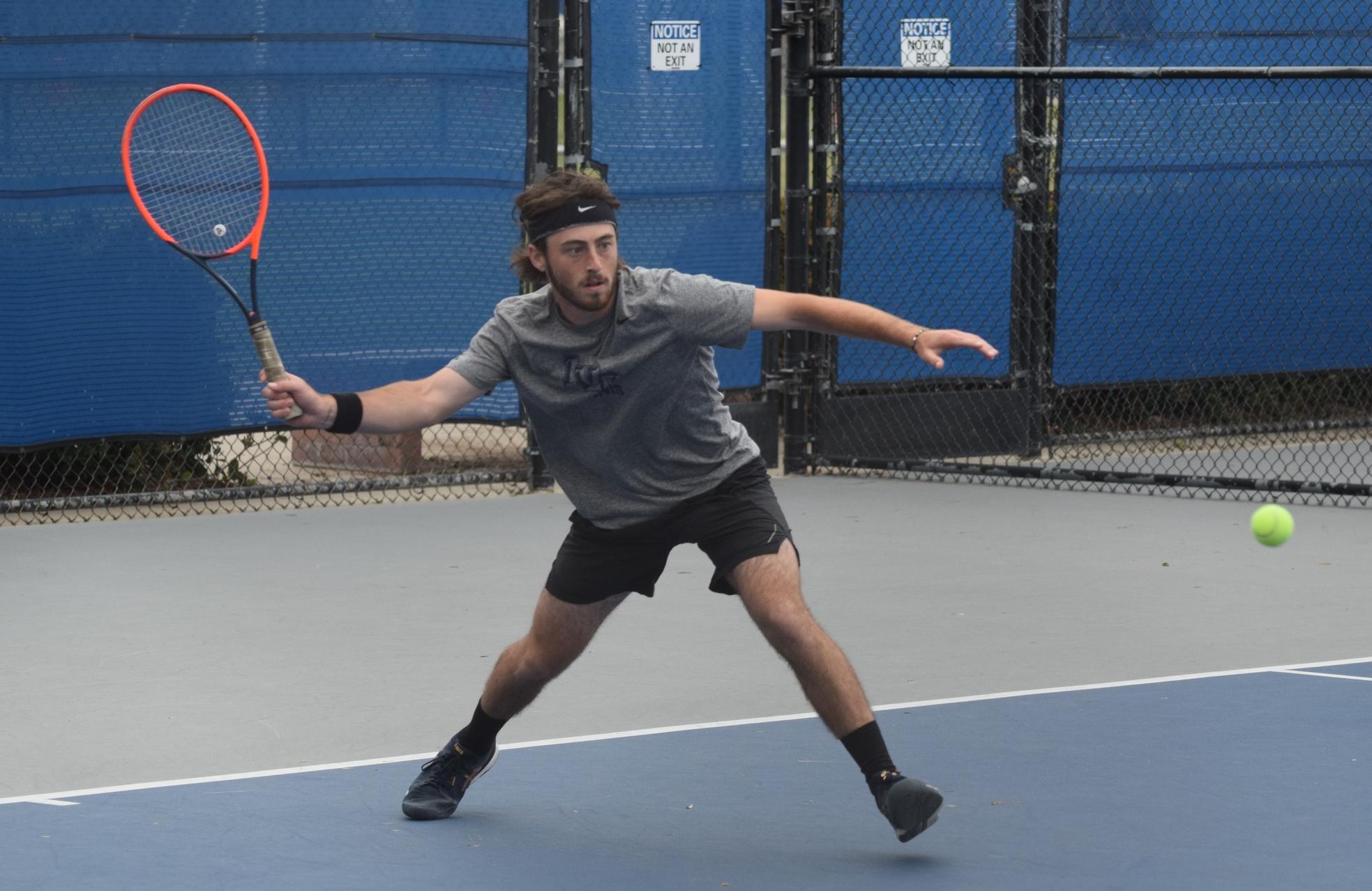 Men's tennis team moves its players on to state tourney