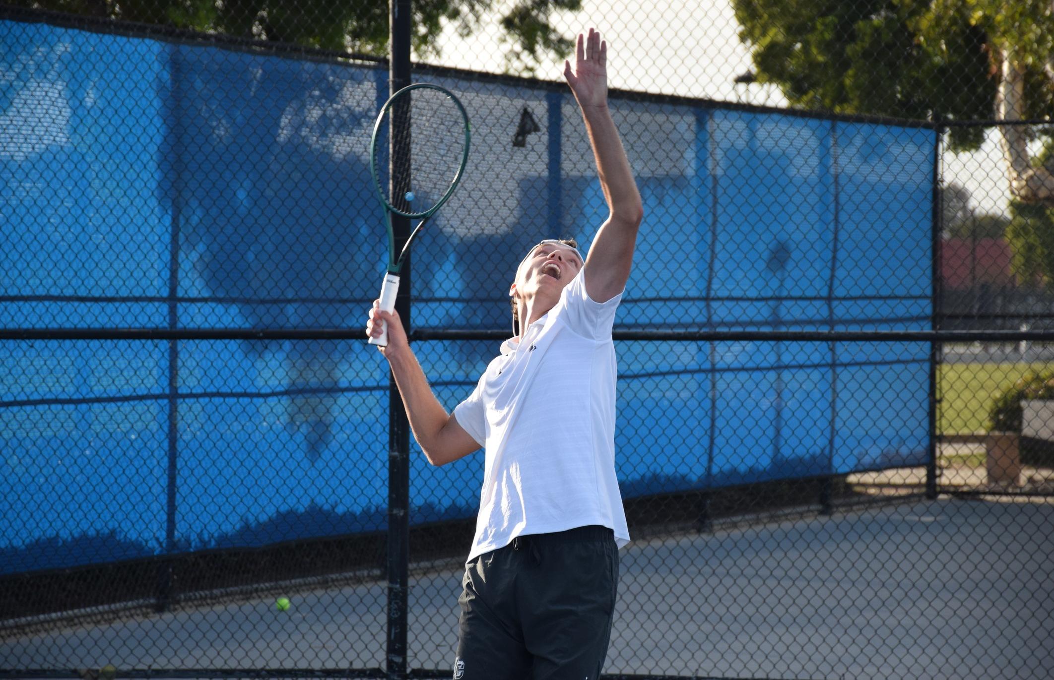 Men's tennis team is ready to roll again after win over Riverside