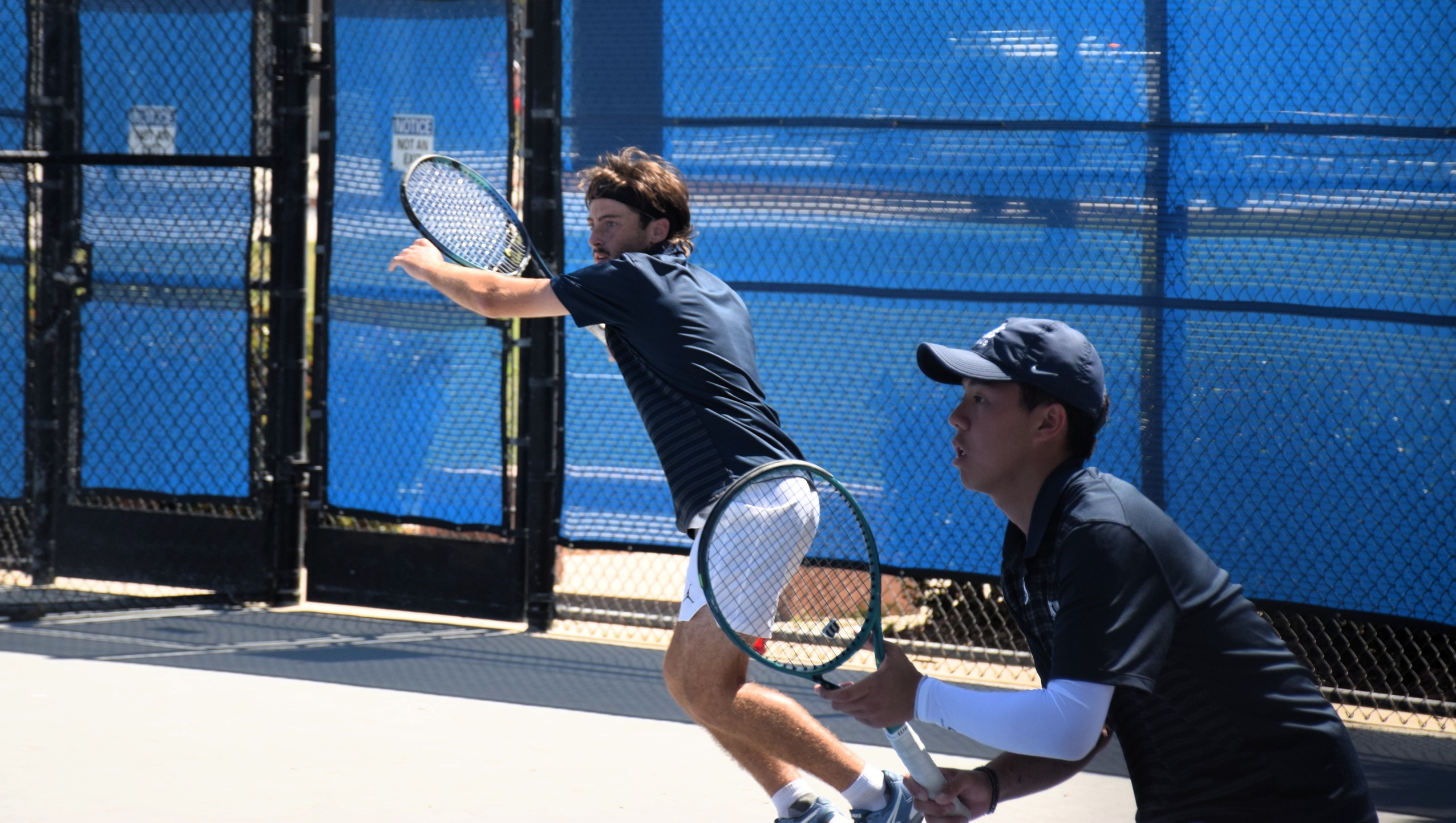 Tennis team cruises in opening round over Santa Barbara City