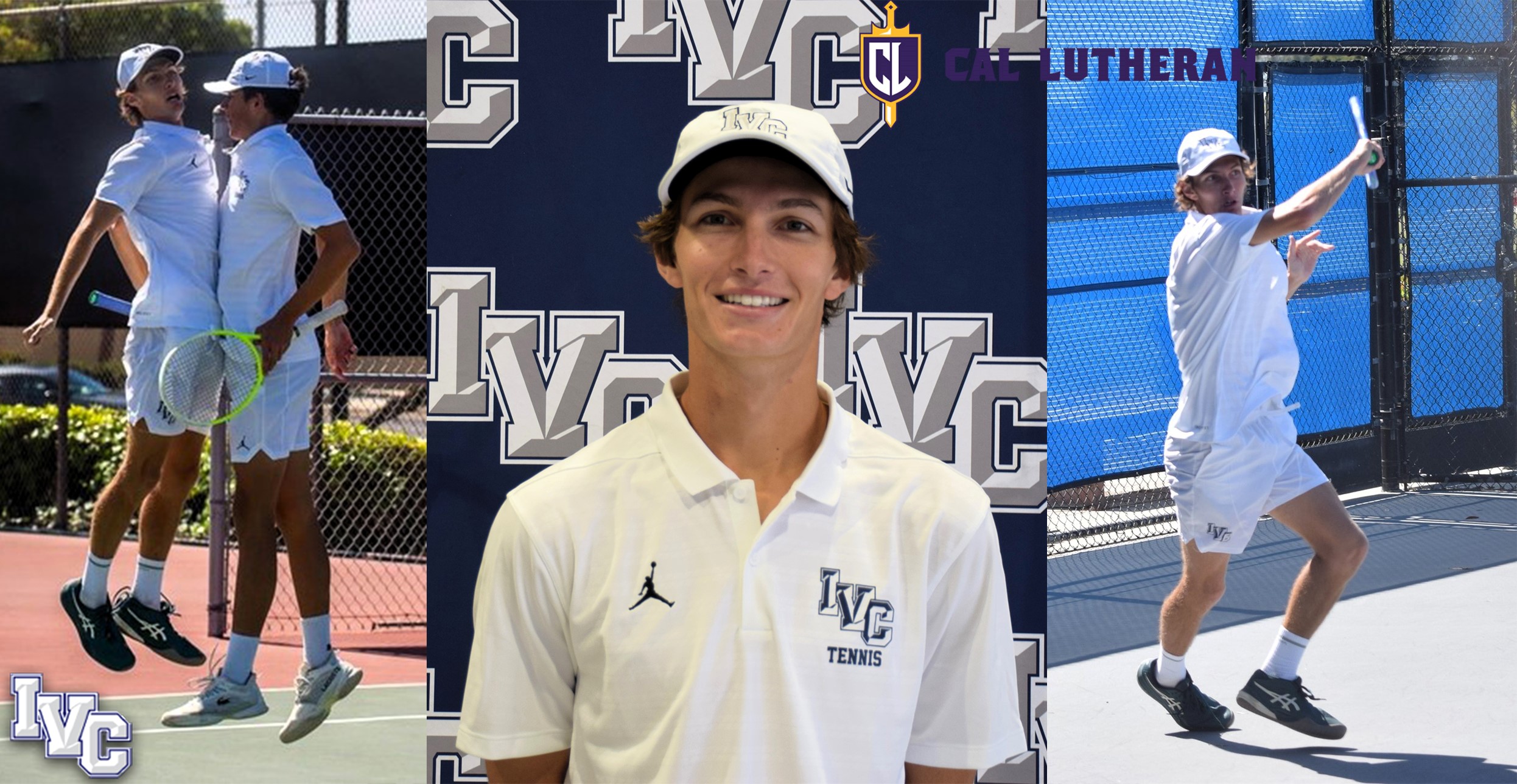 Men's tennis player Jonathan Hinkel off to California Lutheran