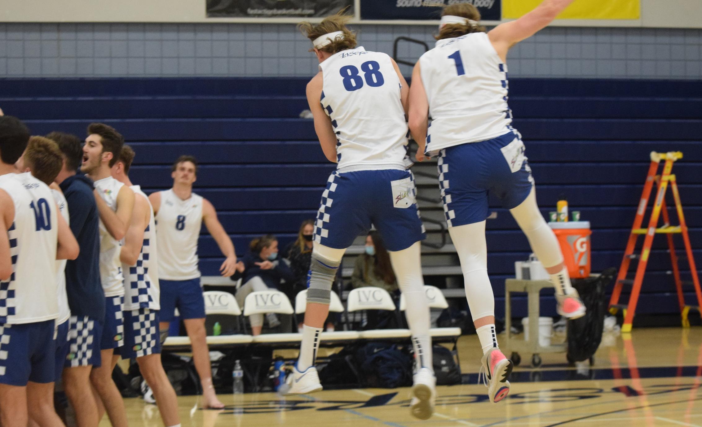 Volleyball team has best match of season, crushes Palomar