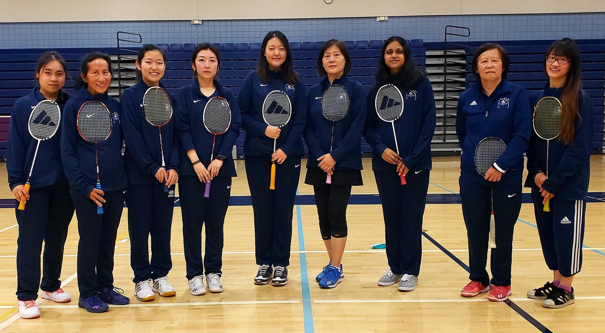 Women's badminton team challenges De Anza for state title