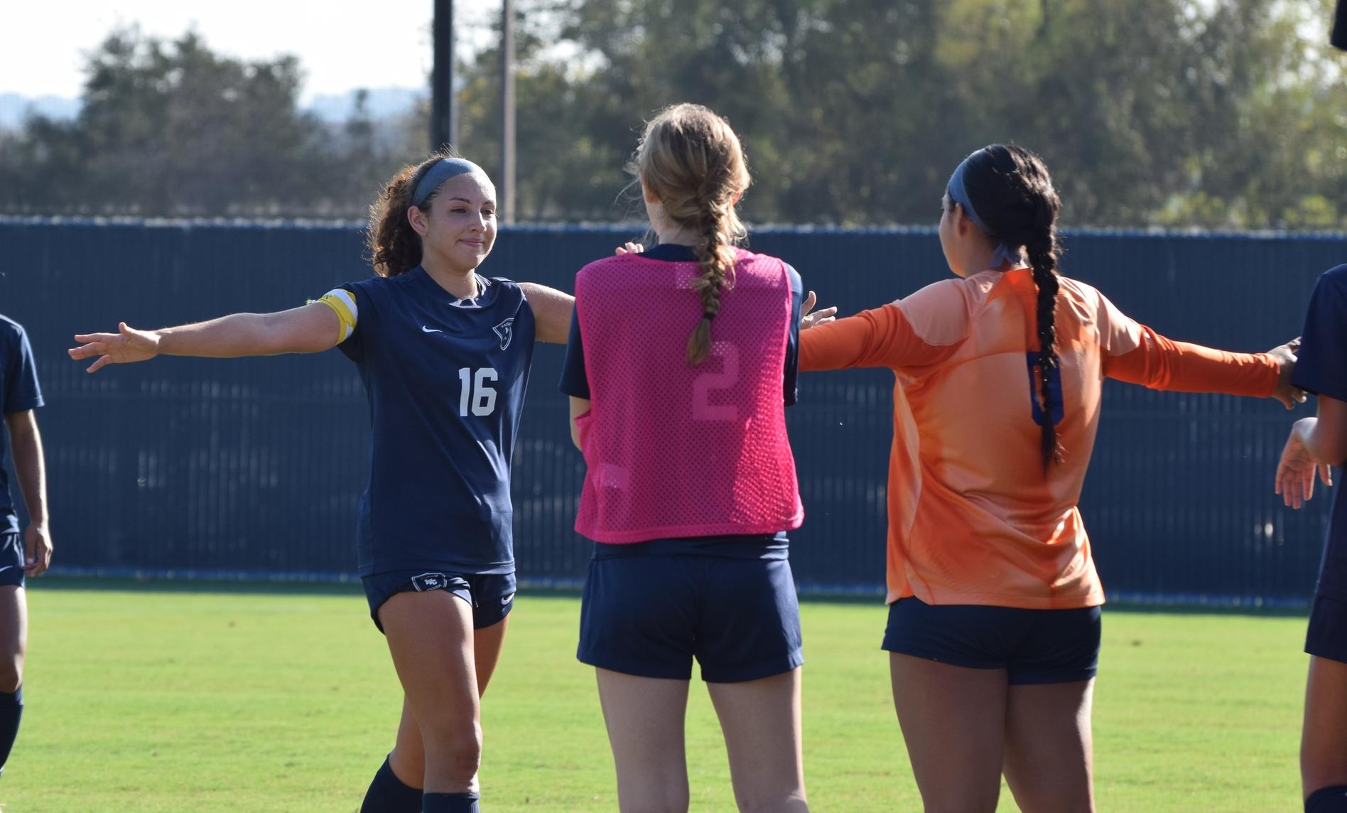 Women's soccer team holds its own with Santiago Canyon