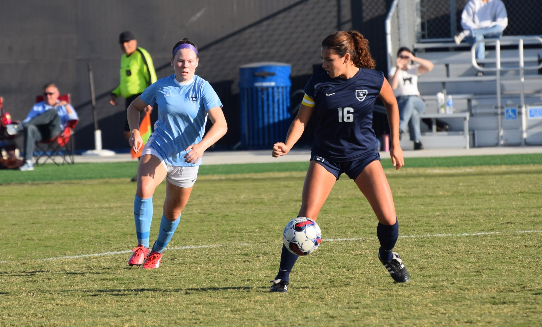 Women's soccer team drops home game to No. 1 Cypress