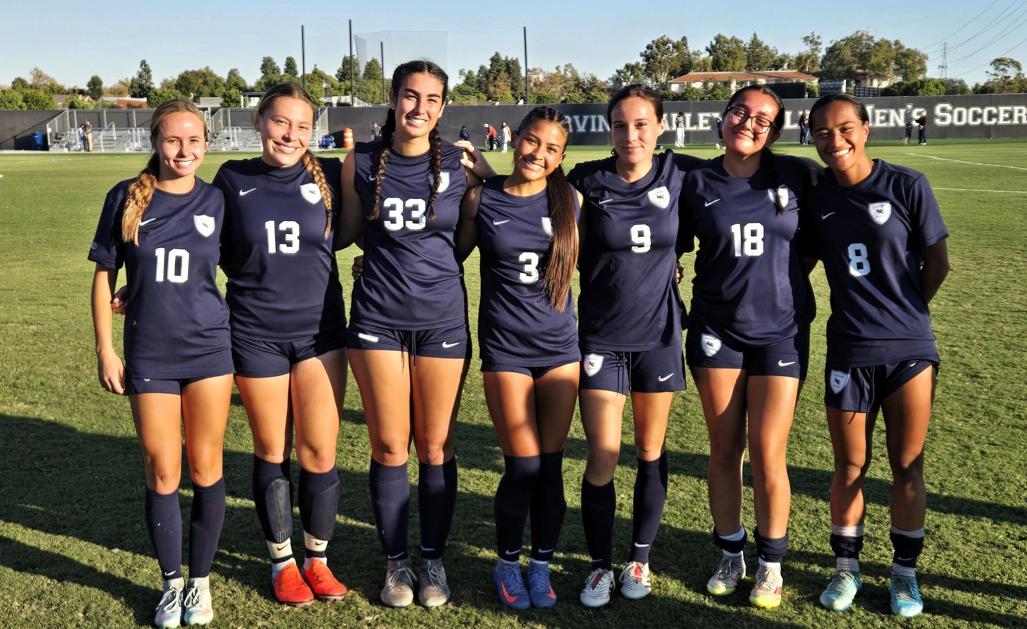 Women's soccer team plays strong second half in triumph
