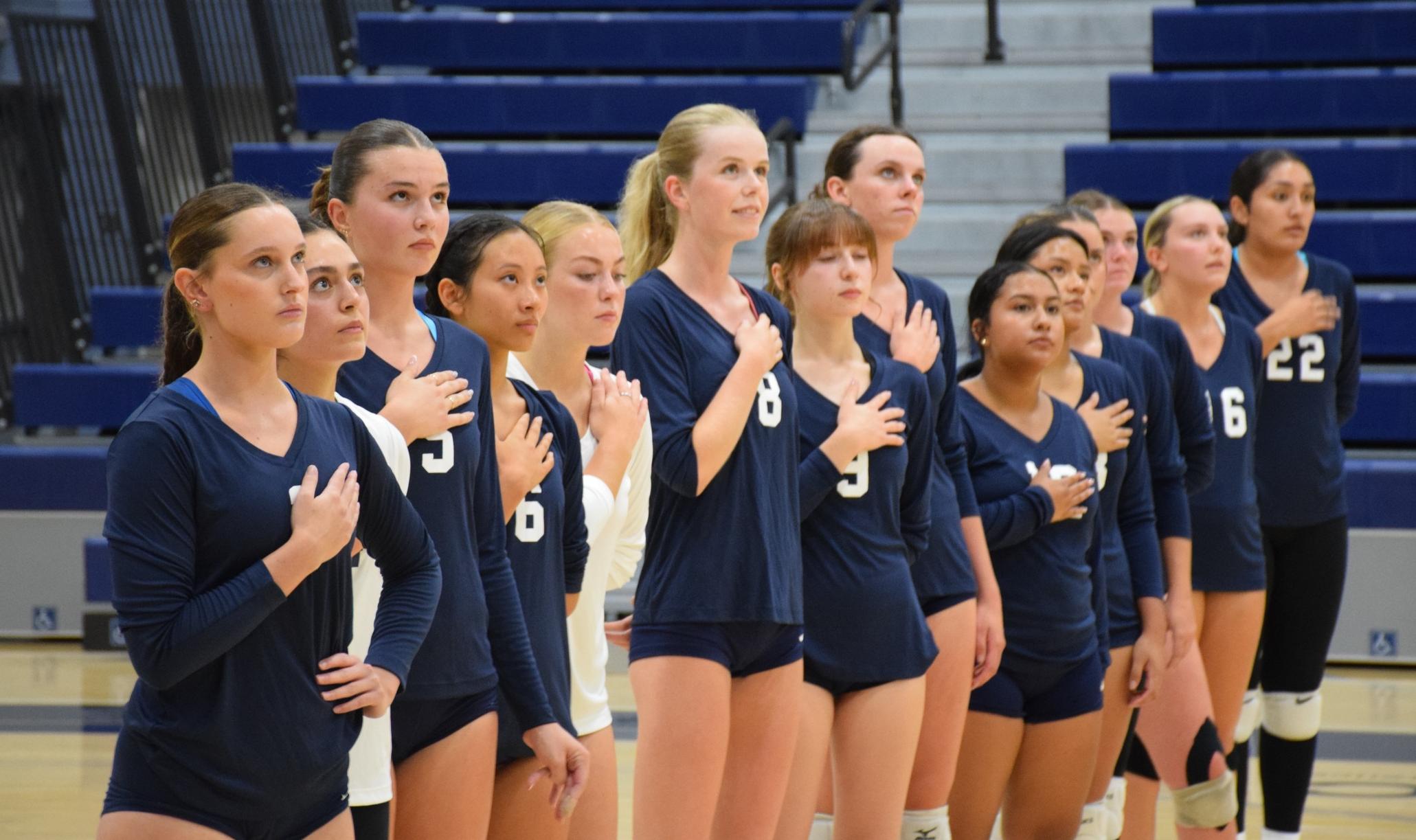 Women's volleyball team hosts second match of the week Friday